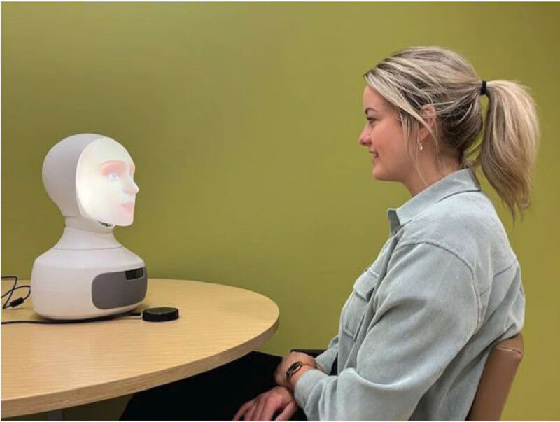 Social robot with AI shows promise for patient and clinician acceptance