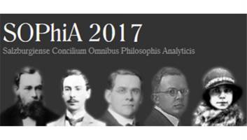 13 - 15 September: Salzburg Conference for Analytical Philosophy