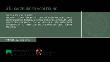 22 March: Salzburg Lecture with Ambassador Mag. Peter Launsky-Tieffenthal