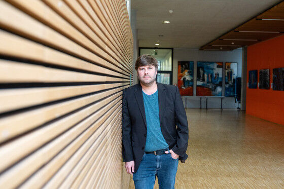 Physics - Prof Tobias Heindel heads a working group at the Department of Quantum Technology in the Faculty of Physics. © Uni MS - Linus Peikenkamp Physics
