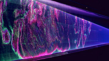 A collaboration between art and science