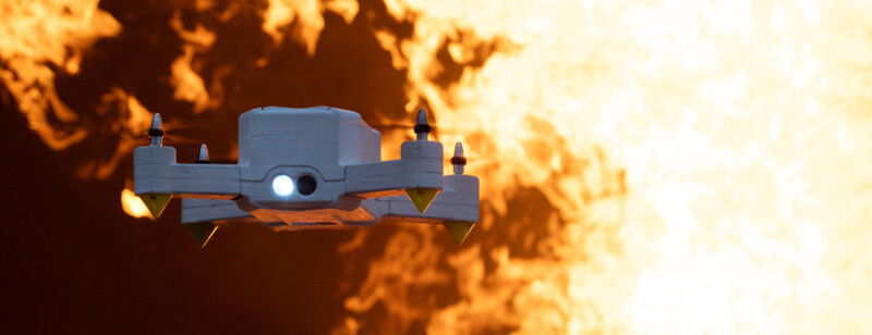 The FireDrone is the first drone that can withstand extreme heat. In future, it
