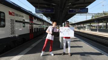 An algorithm calculates the best way to visit 26 cantons in 24 hours