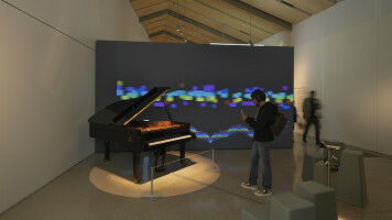 An exhibition on algorithmic music at EPFL Pavilions