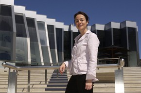 Carola Vinuesa at The John Curtin School of Medical Research. Photo by Karen Edw