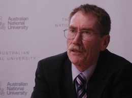 ANU Vice-Chancellor Professor Ian Young. Photo by James Giggacher.