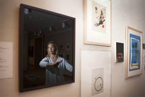 Art history majors explore framing from literal to abstract