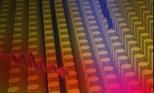 Artistic impression of metamaterial structure