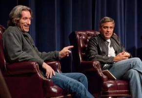 At Stanford, Clooney and Prendergast urge political and social action to prevent more violence in Sudan