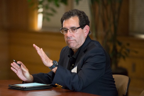 Paul Wise leads a discussion at the 5th Annual Workshop of the International Net