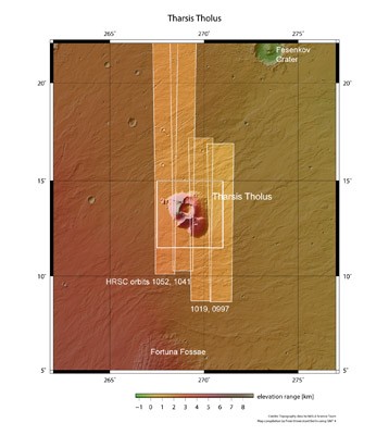 Tharsis Tholus in context