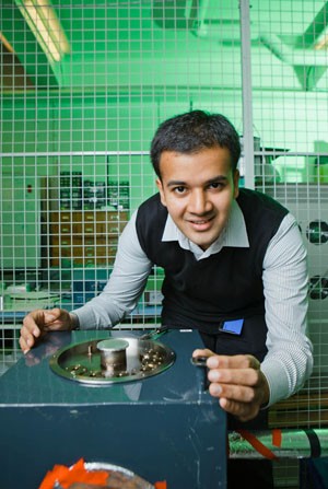 Arun Venkatamaran&rsquo;s degree project is a study of insulating materials for 