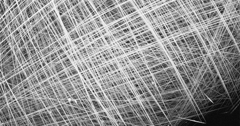 A stack of images from one camera at Eureka, Nvt. recording all satellite detect