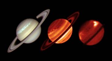 Cassini and Telescope See Violent Saturn Storm