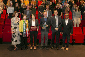 Celebratory award ceremony for lauded mathematics master