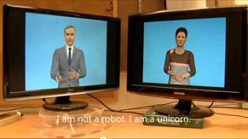 Chatty robots go viral on YouTube