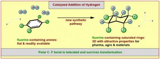 Chemists of the University of Münster develope a new method for the formation of fluorinated molecular rings
