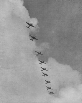 Dark Formation: Bomber planes take to the skies