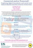 Connected and/or Protected?: Exploring digital boundaries and social work