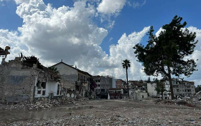 Turkey earthquake damage