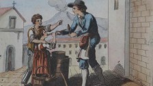 A Sorbet Seller in Naples by Pinelli, c1819 Credit: Melissa Calaresu