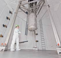 Dark matter detector installed and submerged in South Dakota