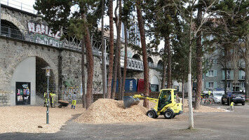 Decontamination of Josefwiese due to elevated dioxin levels