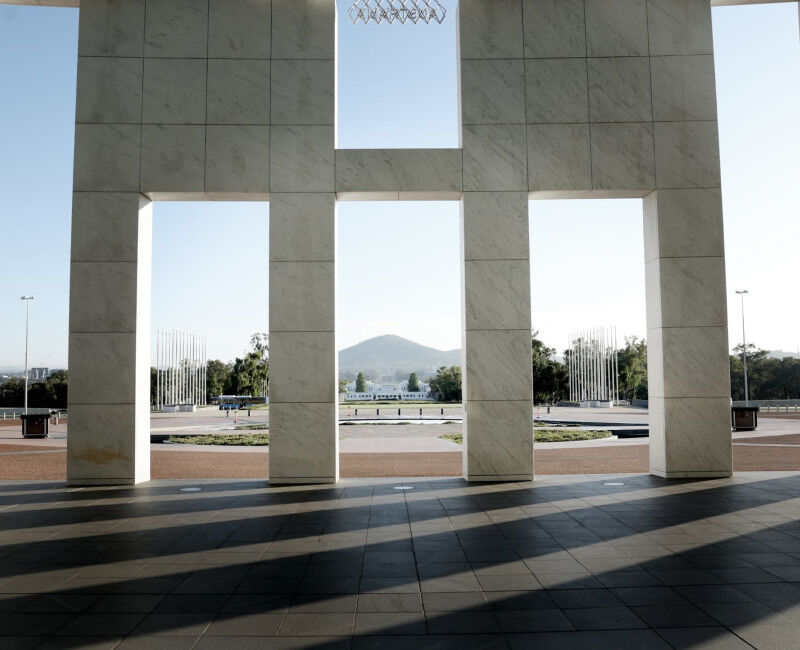 Outlook from Parliament House