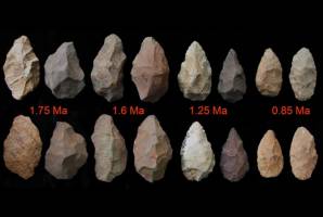 Documenting stone age cleverness by tool development