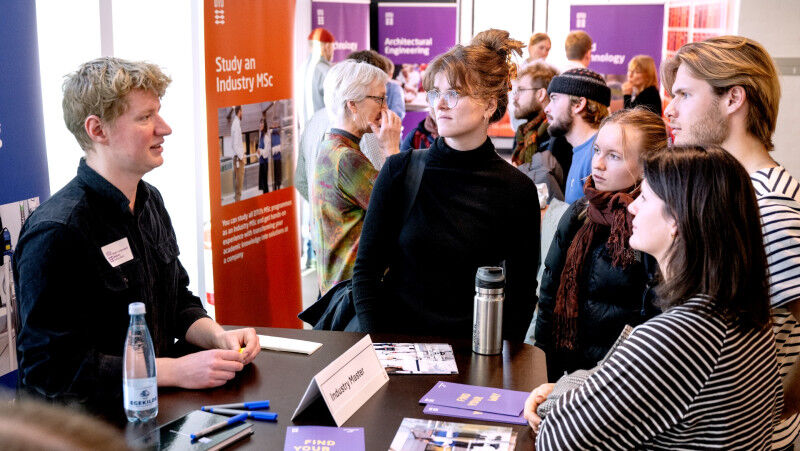 There was great interest in the new Industry Master of Science in Engineering wh