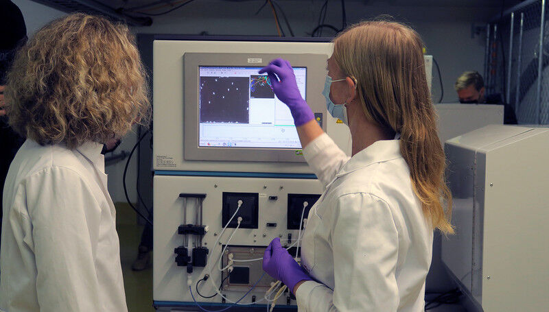 Treated wastewater can be continuously monitored using online monitoring with or