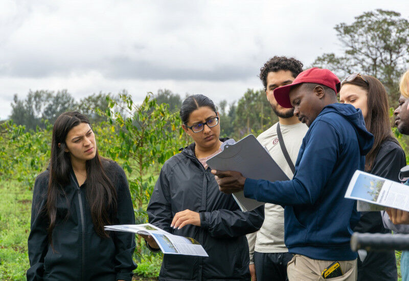 SFU students at SFU&rsquo;s Climate Change and Community Resilience Field School