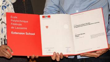 EPFL delivers Switzerland's first Certificates of Open Studies