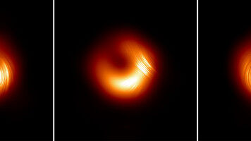 Even black holes have bad hair days