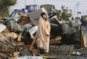 Japan earthquake and tsunami damage. Photo: