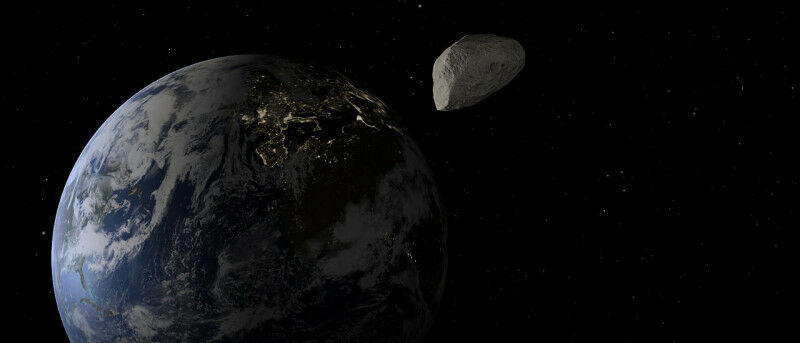 The 360-metre diameter asteroid Apophis will come very close to Earth on 13 Apri