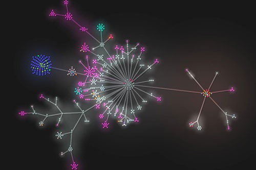 A graphical representation of LMFDB activity