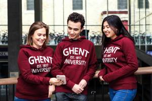 Faculty Road Show: Ghent University sweater at 29,95 euros