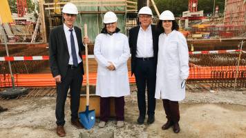 Foundation stone laid for new Swiss Tropical and Public Health Institute