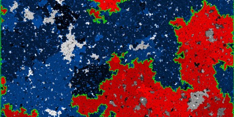 The models that Wendelin Werner and his colleagues study can be represented as m