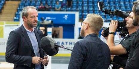 Robert Riener,   for Sensory-Motor Systems and founder of the Cybathlon, in the 