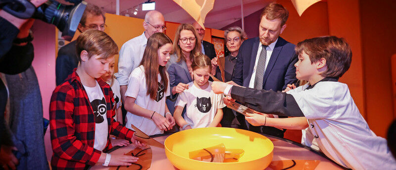 The Prime Minister of Saxony and patron of the project, Michael Kretschmer, was