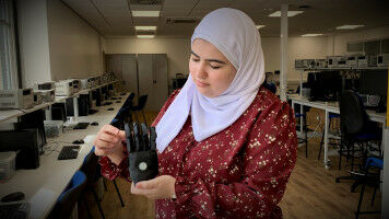 Glove and armband device that gives 'sense of touch' haptic feedback to amputees to be trialled