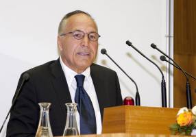 Hans H�ller and Irene Fussl Editorial Directors of Salzburg Bachmann Edition