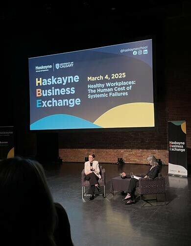 Catherine Fendall and Karen Radford open a dialogue on employee wellness followi