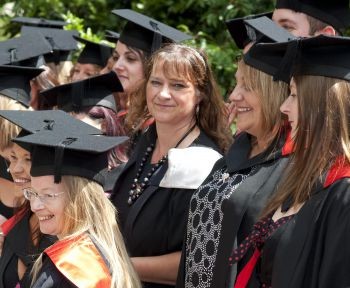 Cath Holmstrom, Head of the Department of Social Work and Social Care, leaves Su