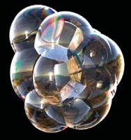 Heady mathematics: Describing popping bubbles in a foam