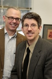 Bradbury (left) and Karney