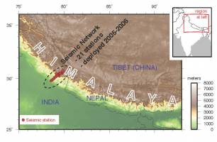 Himalayas, Pacific Northwest could see major temblors, Stanford geophysicists say