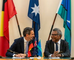 Historic Indigenous economic framework signed